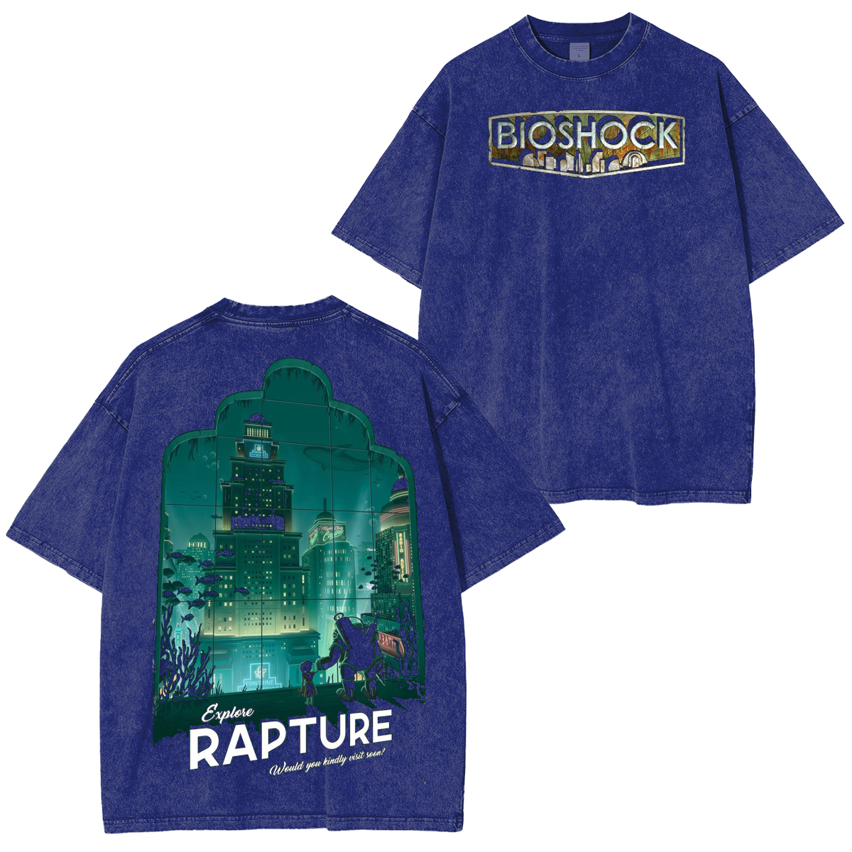 BioShock Vintage Washed T-shirt/Crewneck/Hoodie