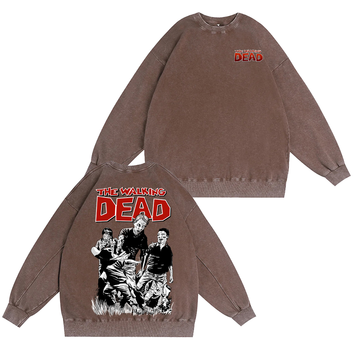 The Walking Dead Vintage Washed T-shirt/Crewneck/Hoodie