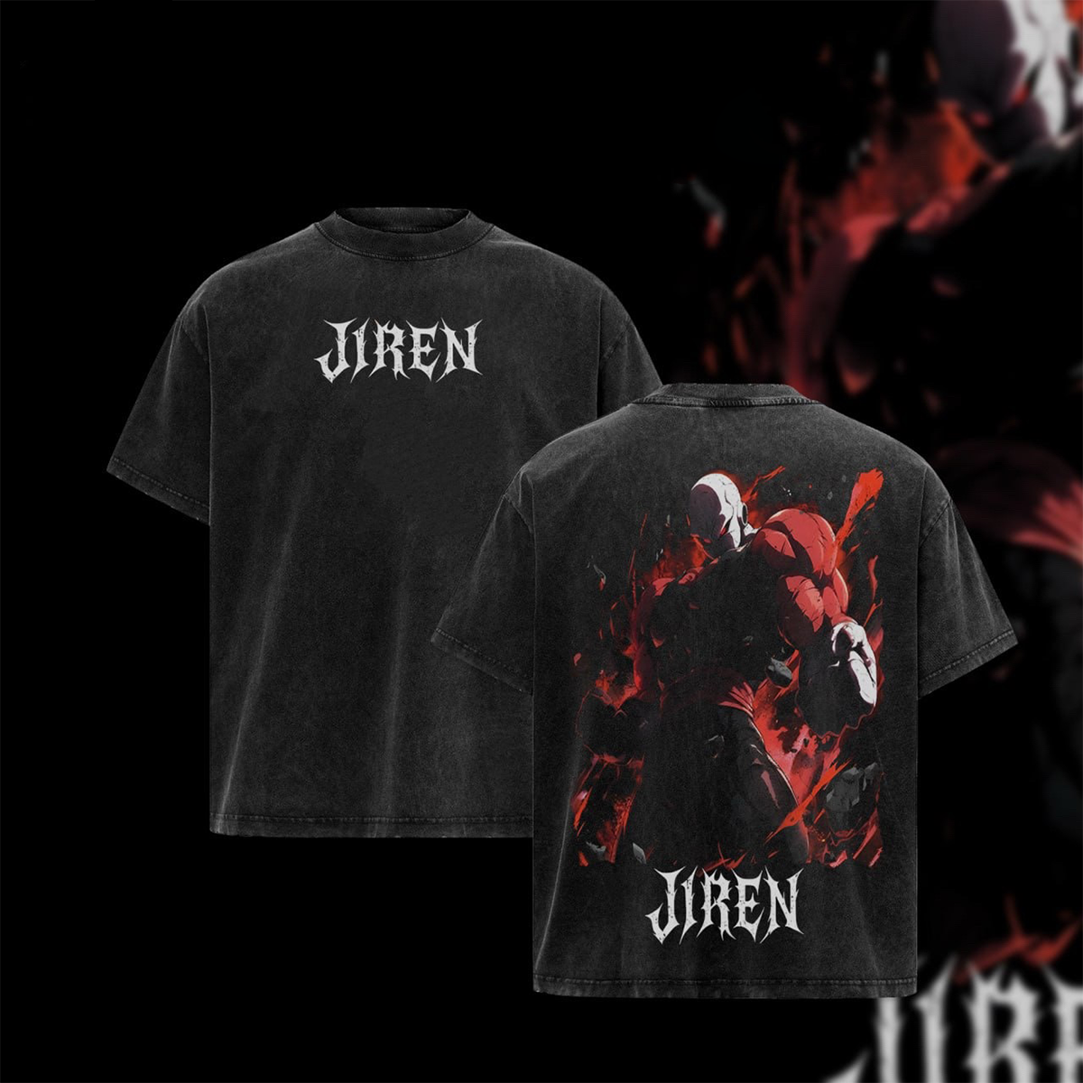 THE HARDEST JIREN  Washed T-shirt/Crewneck/Hoodie