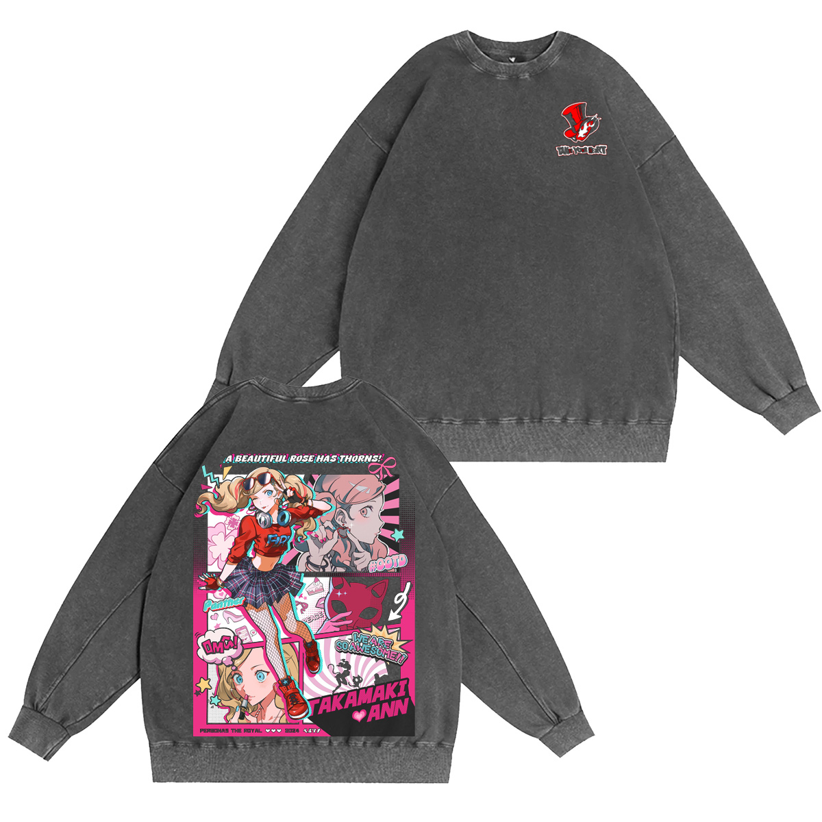 Persona 5 Royal Washed T-shirt/Crewneck/Hoodie