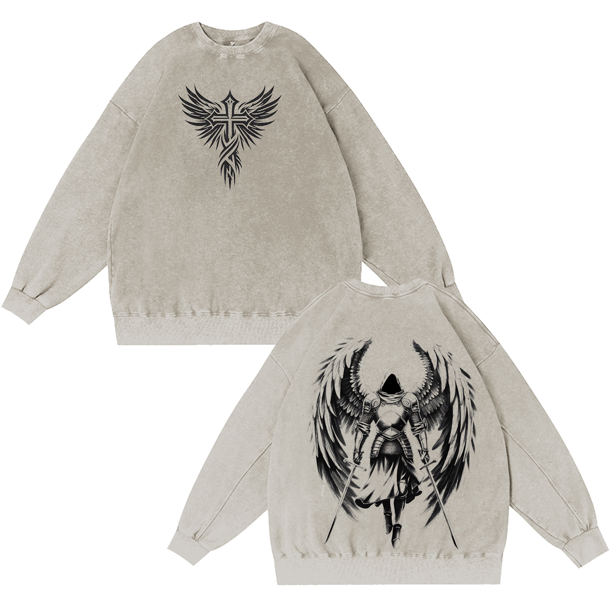 Archangel Michael: Wear Your Faith with Pride  Vintage Washed T-shirt/Crewneck/Hoodie
