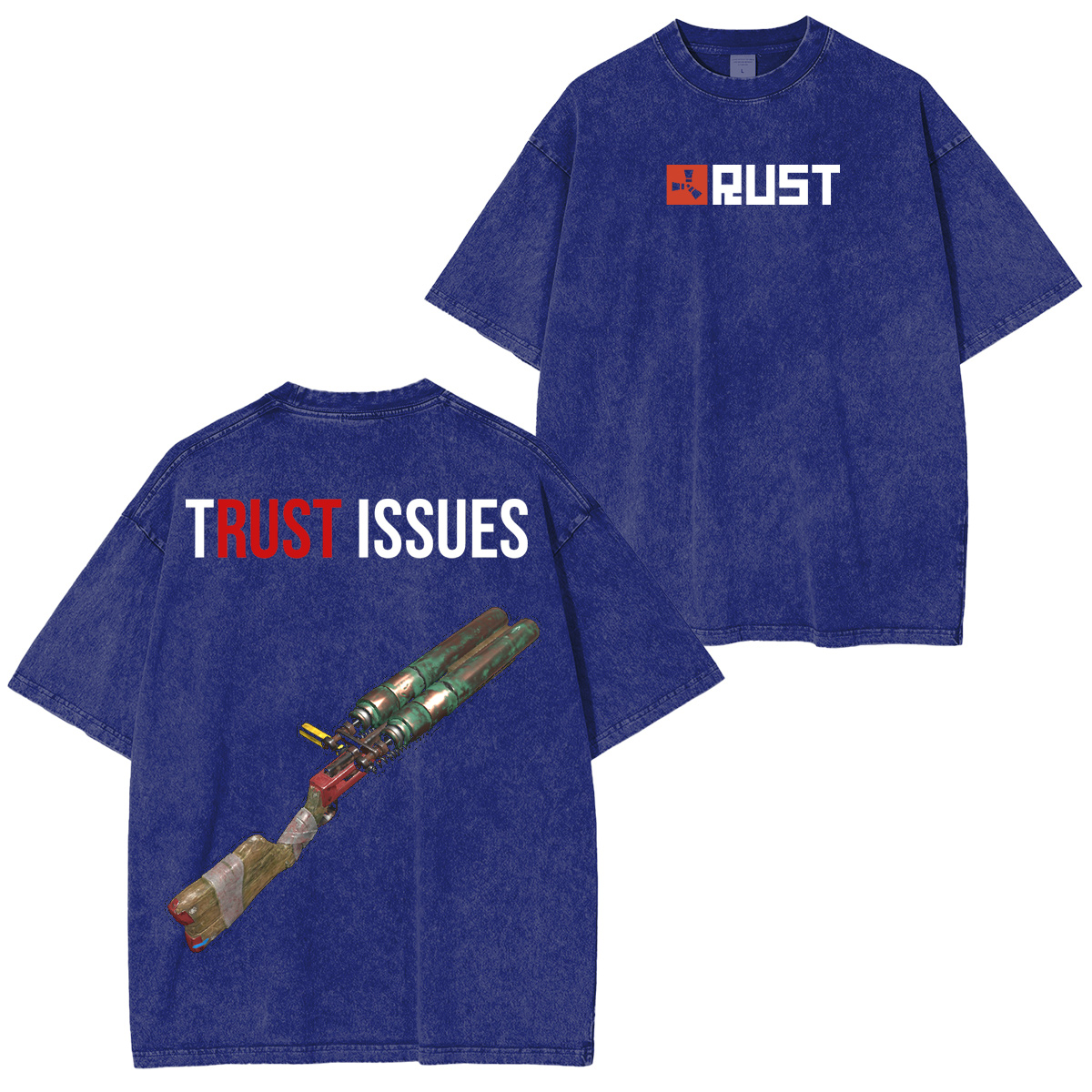 Rust Washed T-shirt/Crewneck/Hoodie