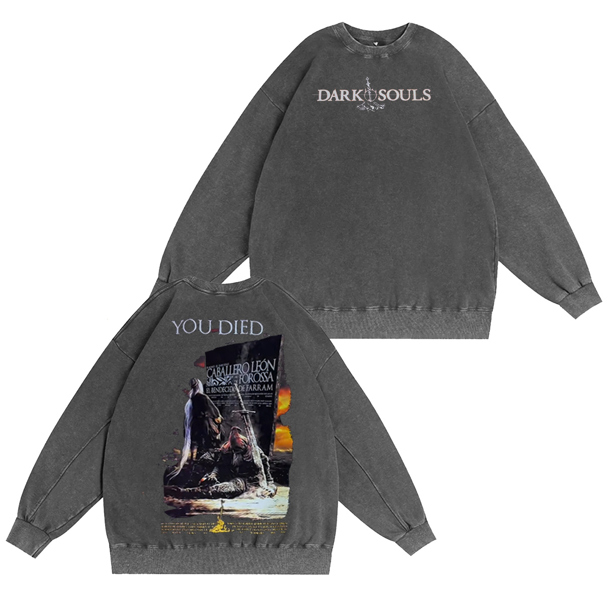 Dark Souls Vintages Washed T-shirt/Crewneck/Hoodie
