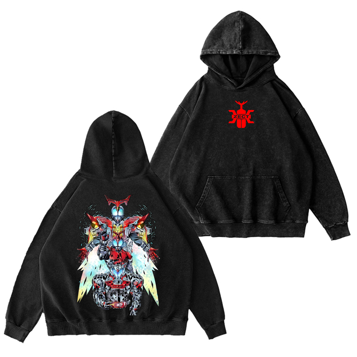 Kamen Rider Kabuto: Kabuto Emblem Unisex Washed T-shirt/Crewneck/Hoodie