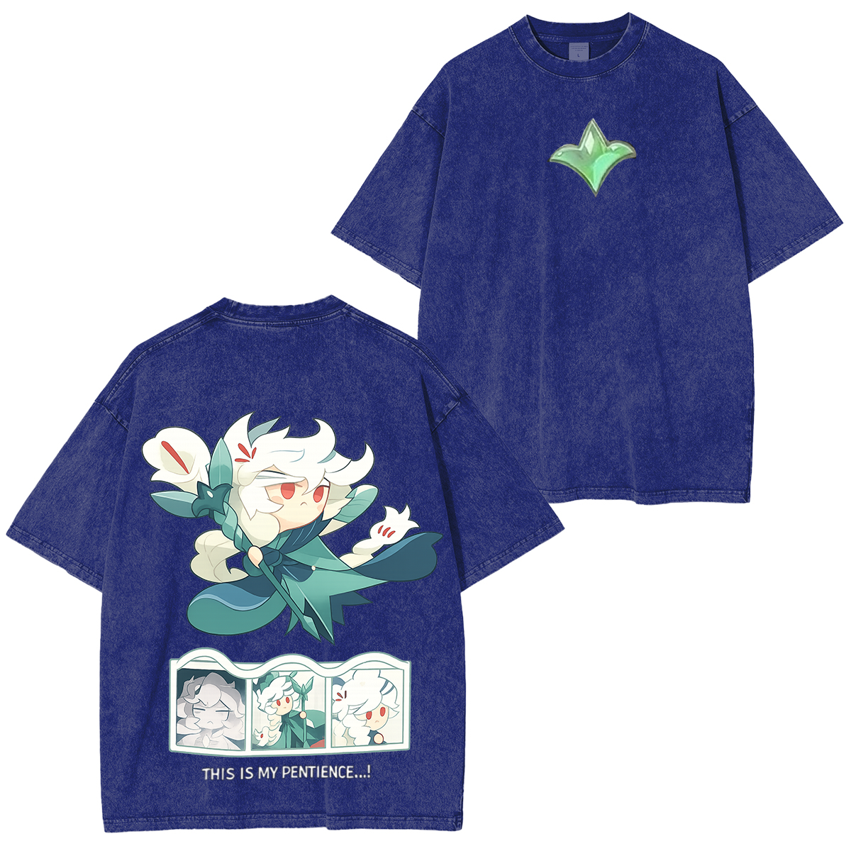 White Lily Cookie Unisex Washed T-shirt/Crewneck/Hoodie