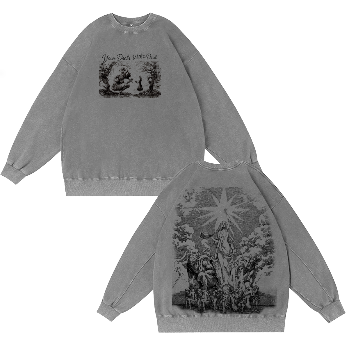 Attack on Titan Washed T-shirt/Crewneck/Hoodie