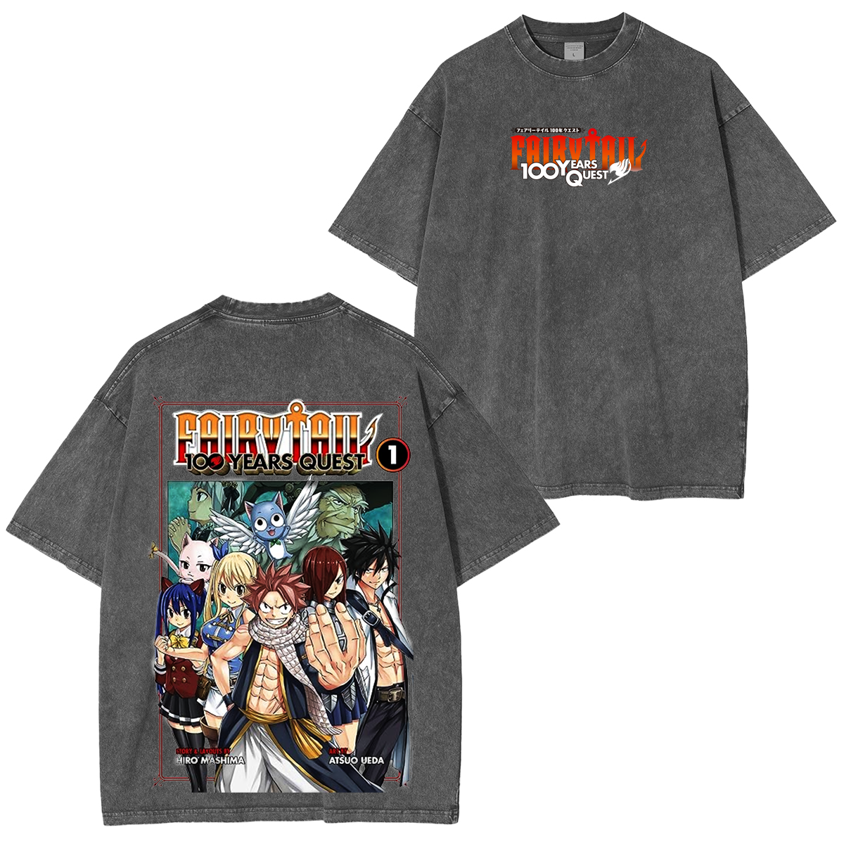 Fairy Tail: 100 Years Quest Unisex Washed T-shirt/Crewneck/Hoodie