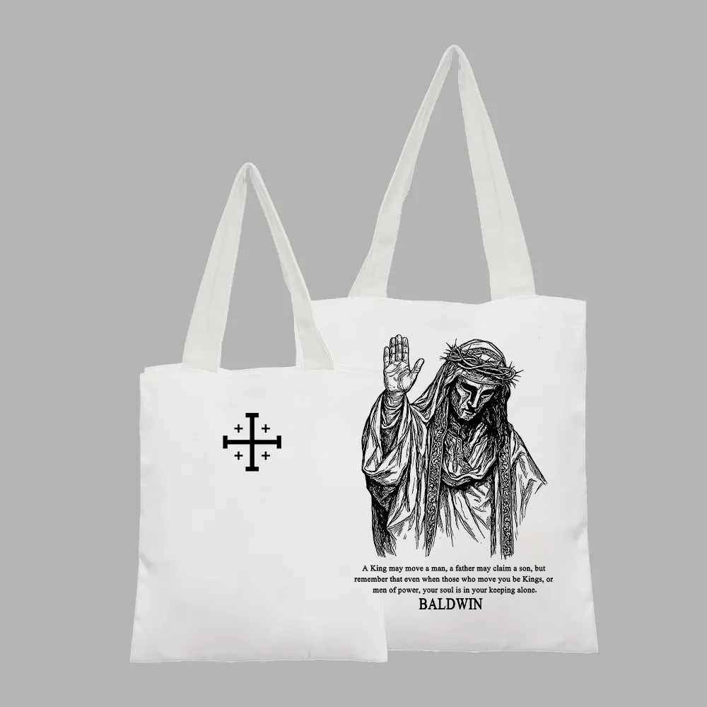 Baldwin IV never gave in to illness King of Jerusalem Graphic Canvas Tote Bag