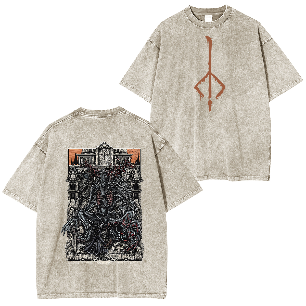Cleric Beast Unisex Washed T-Shirt