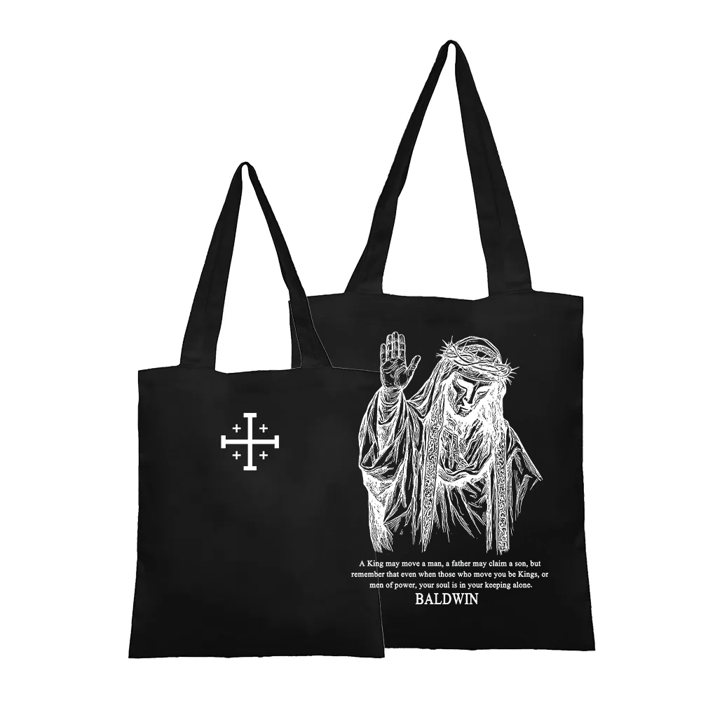 Baldwin IV never gave in to illness King of Jerusalem Graphic Canvas Tote Bag