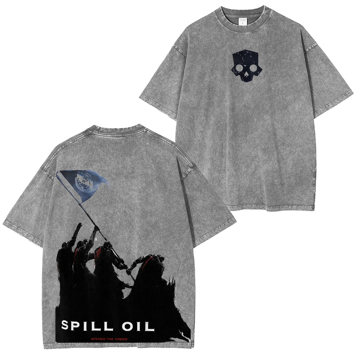 Helldivers Vintage Washed Unisex T-Shirt