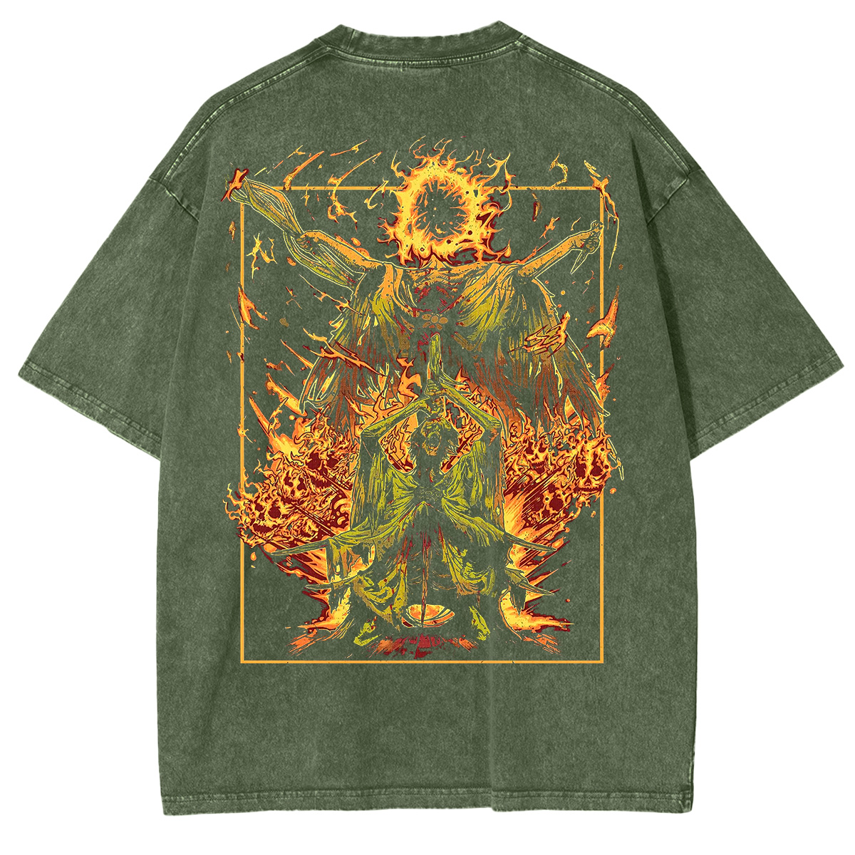 Midra Lord of Frenzied Flame Vintage Washed Unisex T-Shirt