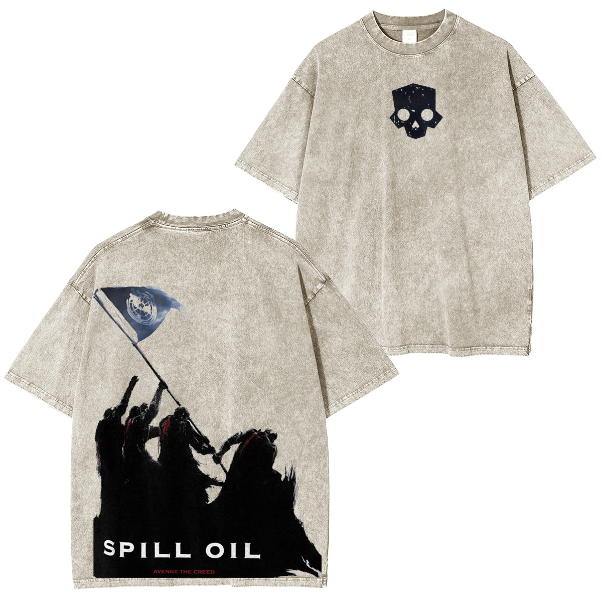 Helldivers Vintage Washed Unisex T-Shirt