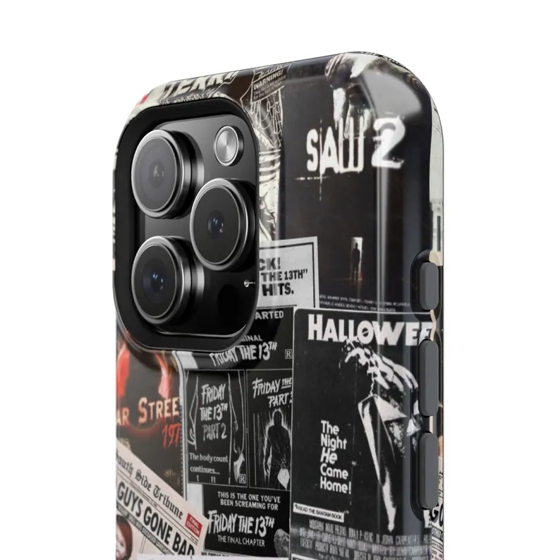 Y2K Scream Vintage Horror & Gothic Movies Phone Cases