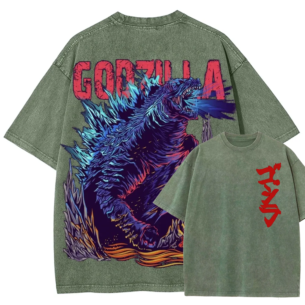 Godzilla Vs Kong Movie Washed T-shirt/Crewneck/Hoodie
