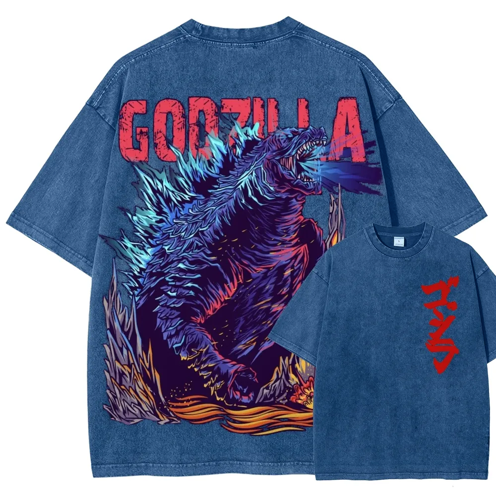 Godzilla Vs Kong Movie Washed T-shirt/Crewneck/Hoodie