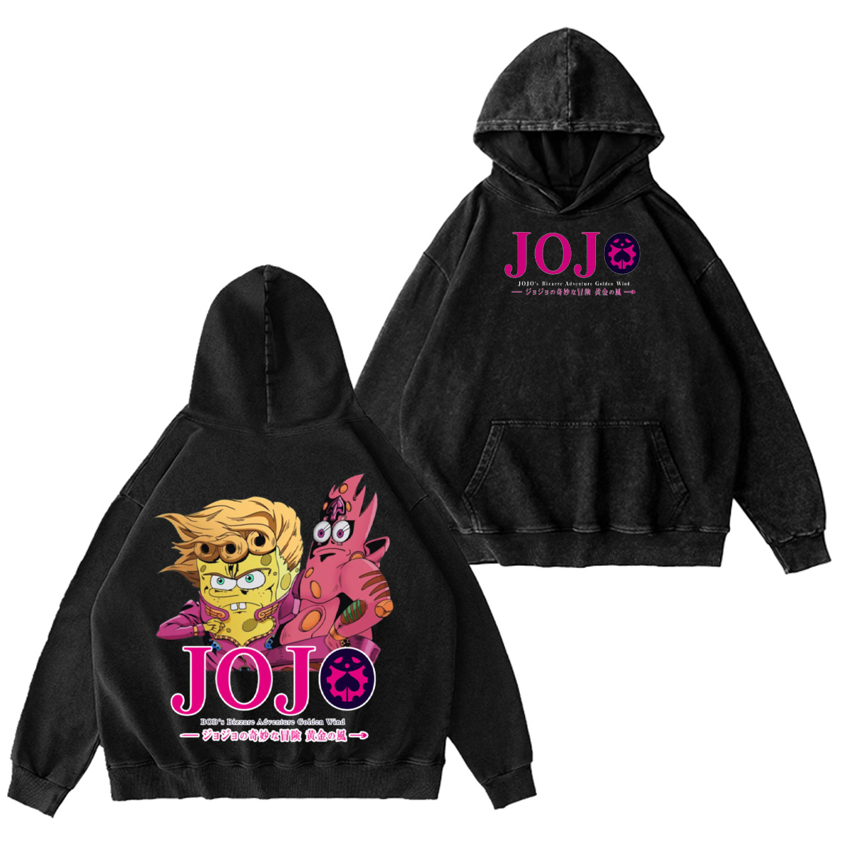 JoJo's Bizarre Adventure: Golden Wind Washed T-shirt/Crewneck/Hoodie