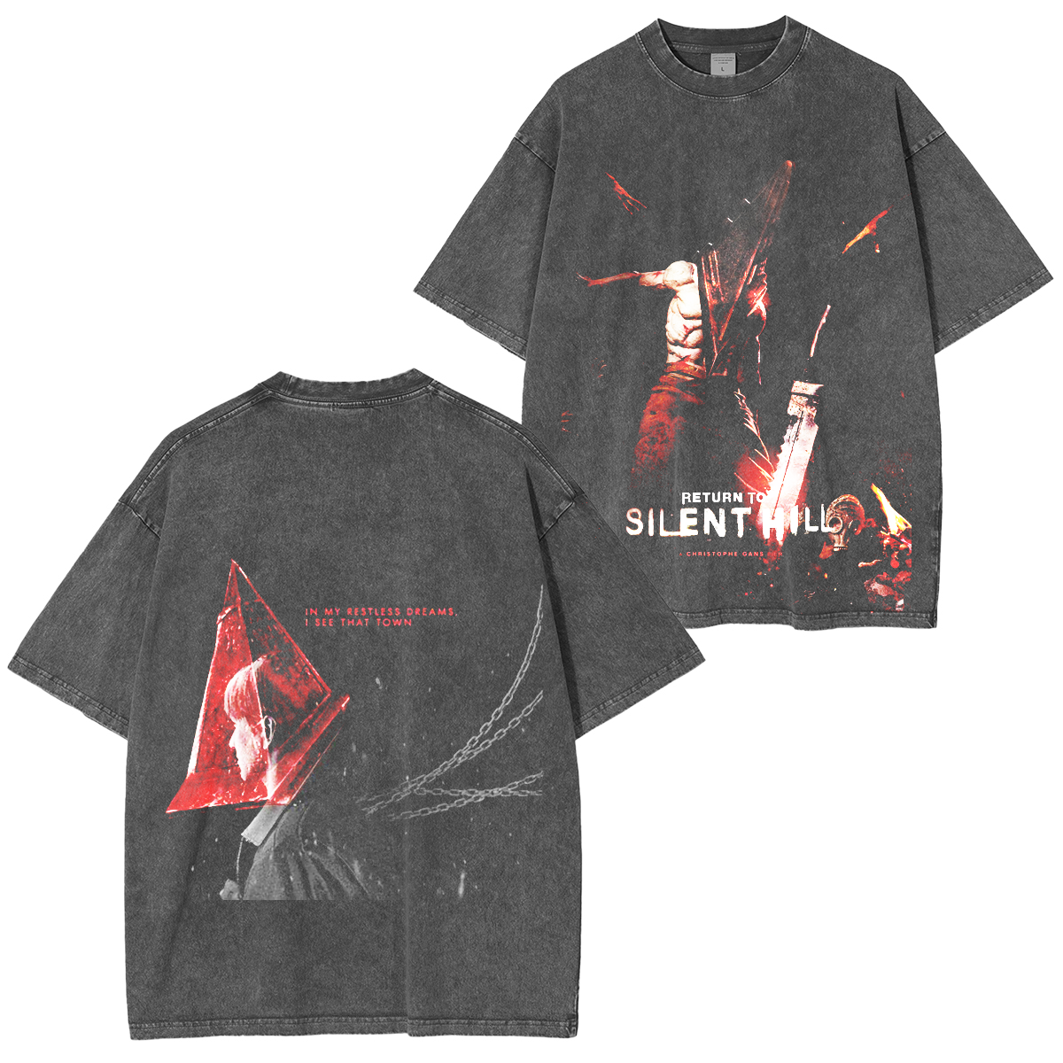 Return to Silent Hill Washed T-shirt/Crewneck/Hoodie