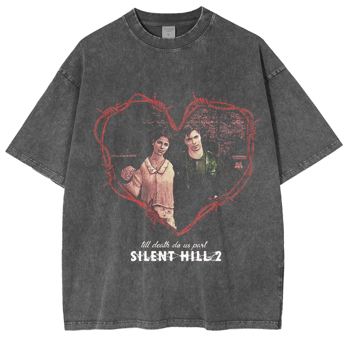 Silent Hill Unisex Washed T-shirt
