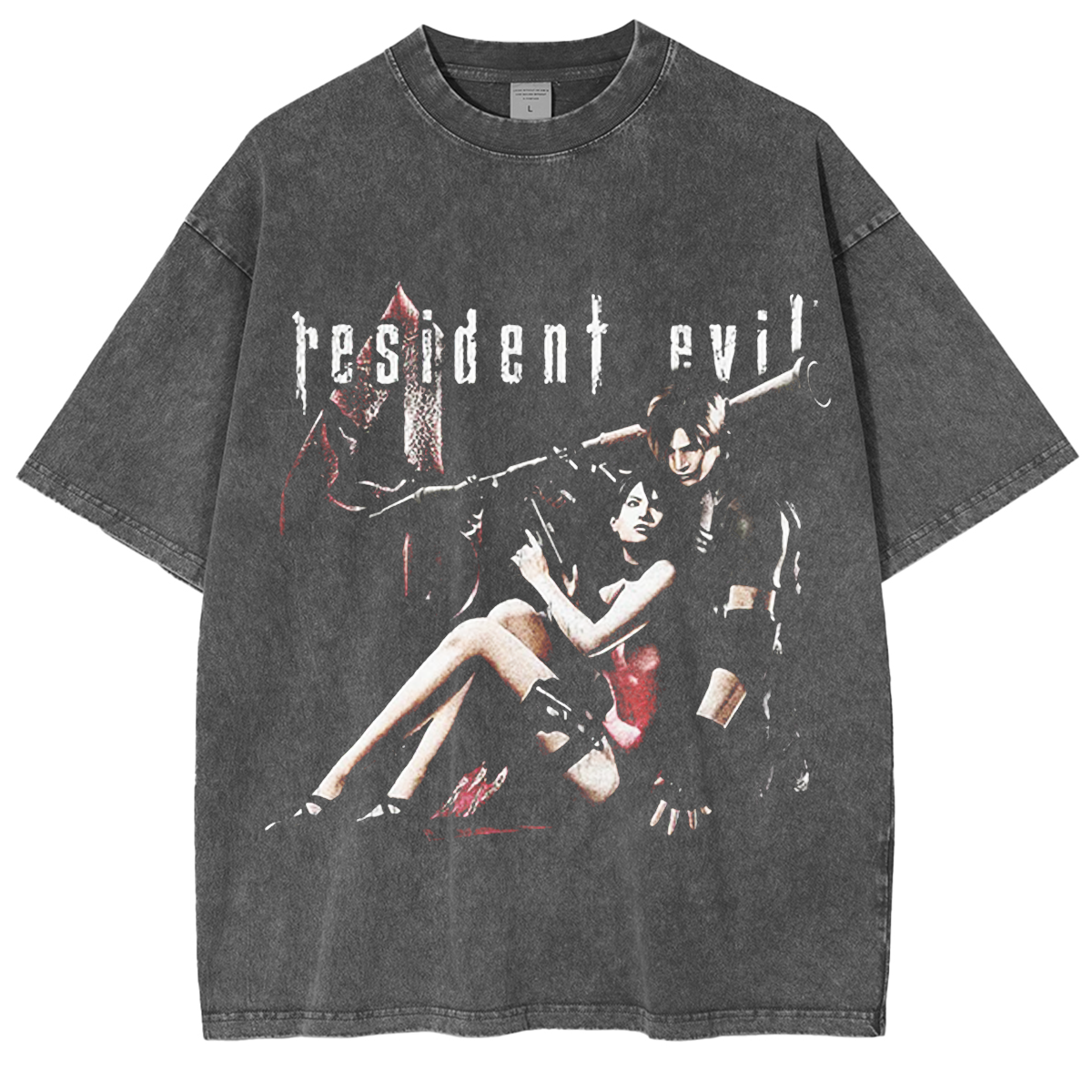 Resident Evil 4 Unisex Washed T-shirt