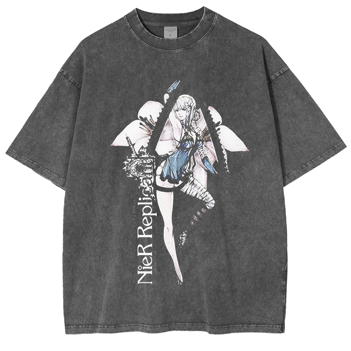 Kaine's Lunar Tear Unisex Washed T-shirt