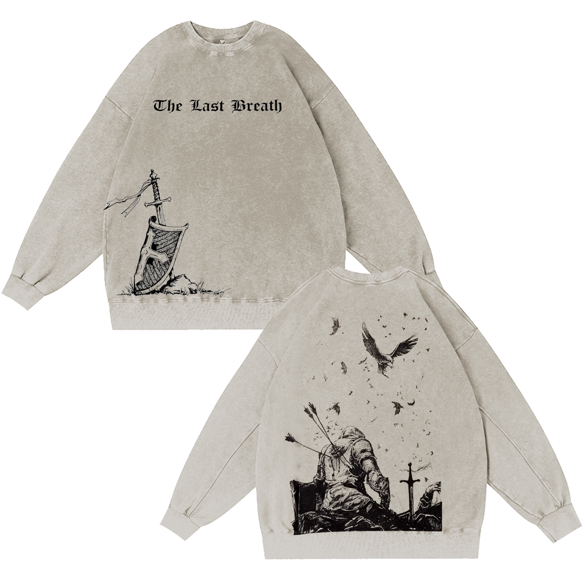 Dark Knight Baldwin IV Washed T-shirt/Crewneck/Hoodie