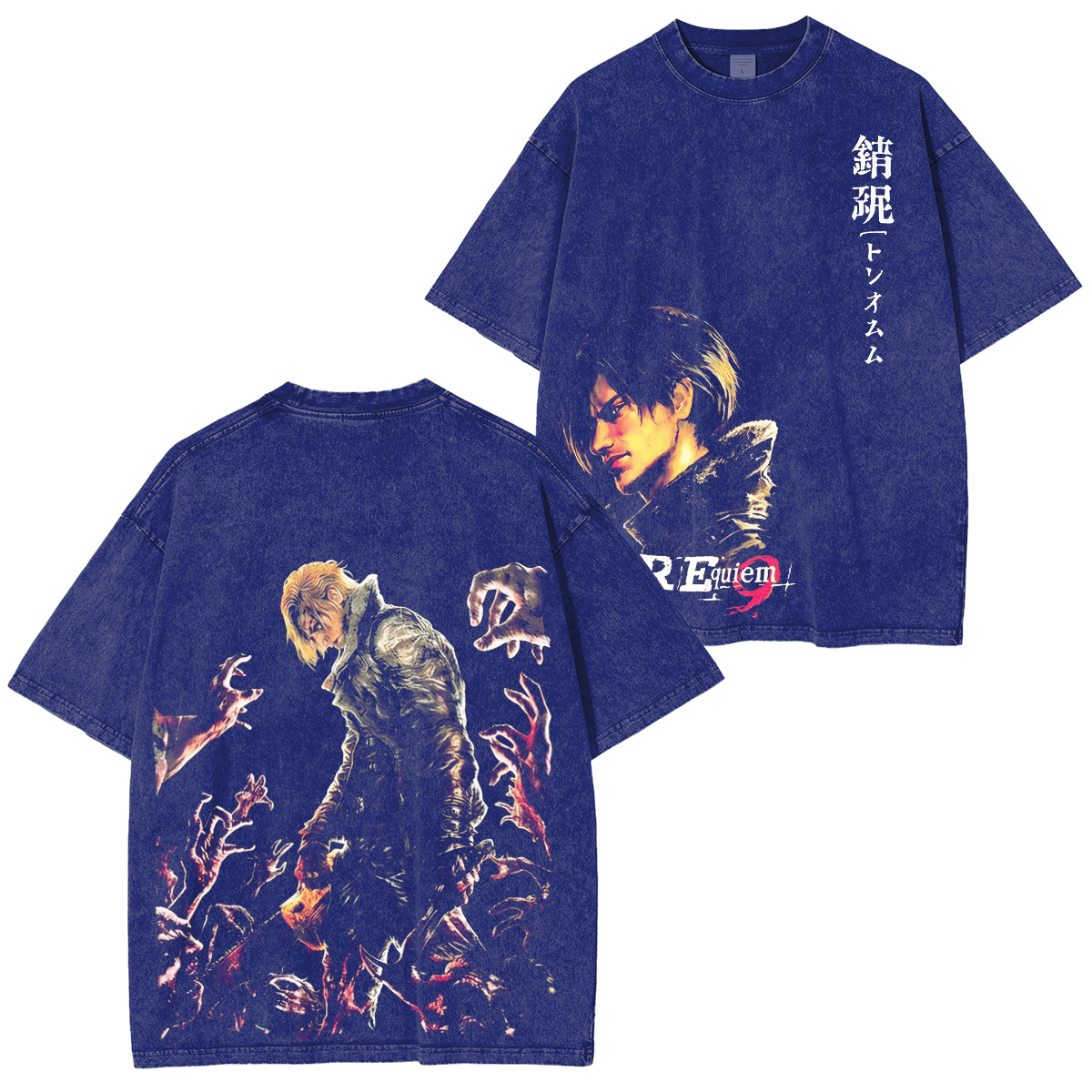 Resident Evil Unisex Washed T-shirt/Crewneck/Hoodie