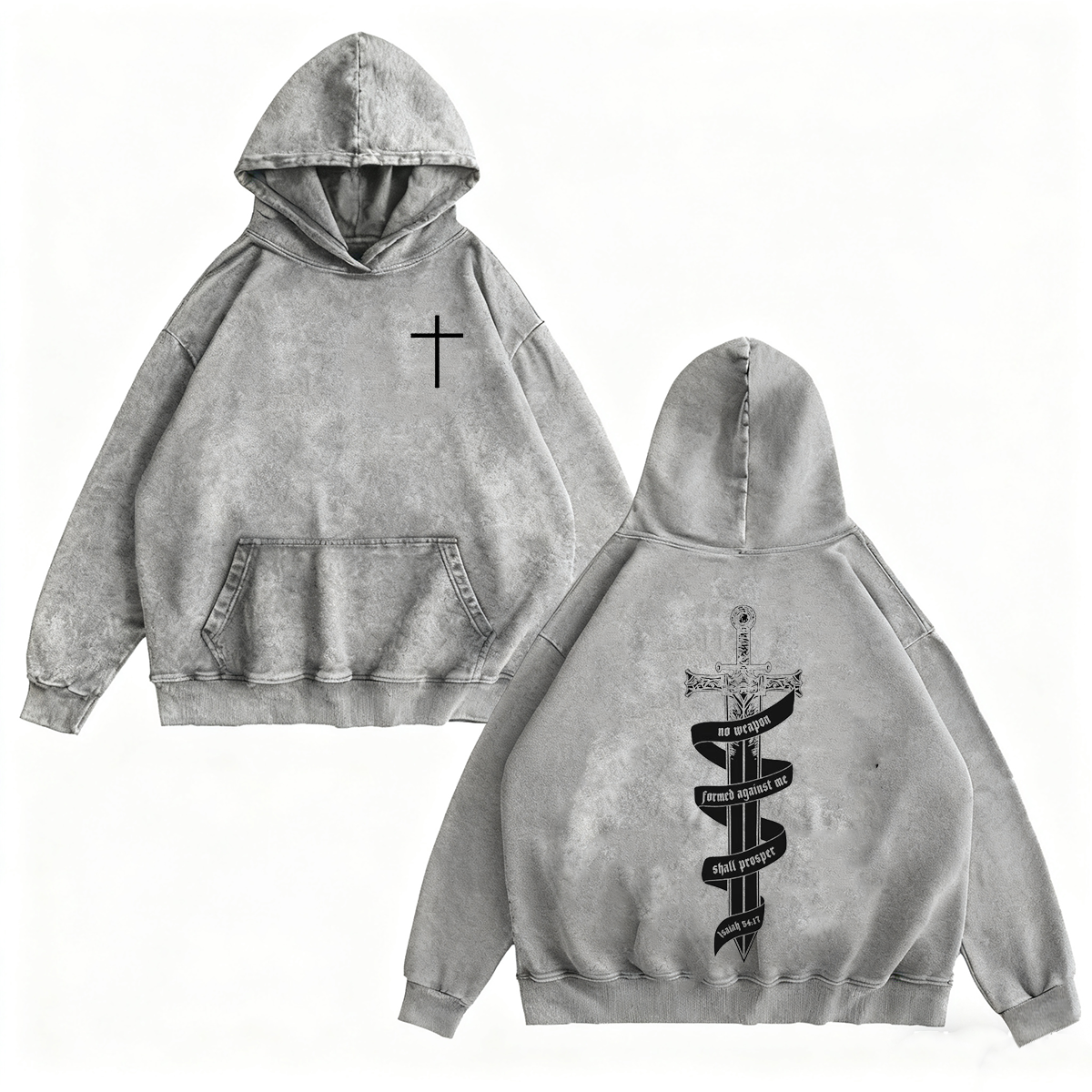 NoWeapon Formed Washed T-shirt/Crewneck/Hoodie