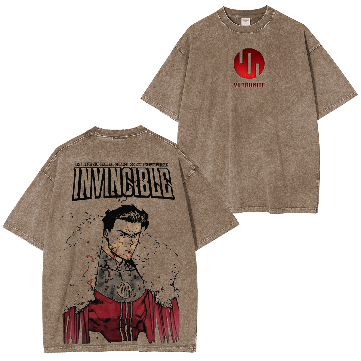 Invincible Washed T-shirt/Crewneck/Hoodie