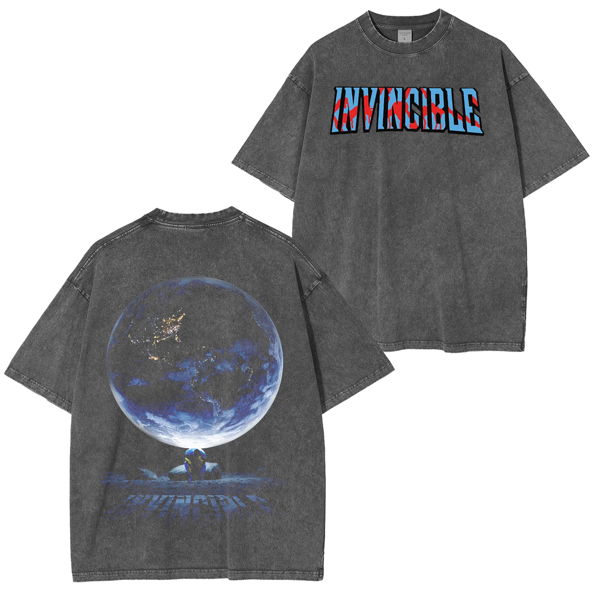 Invincible Vintage Washed T-shirt/Crewneck/Hoodie