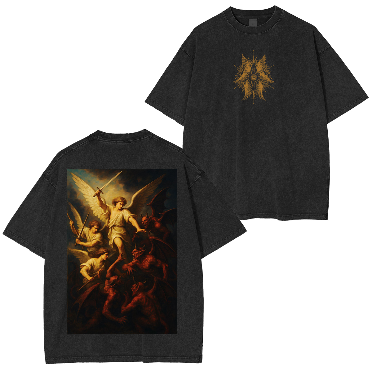 Angel Aesthetics Vintage  Washed T-shirt/Crewneck/Hoodie