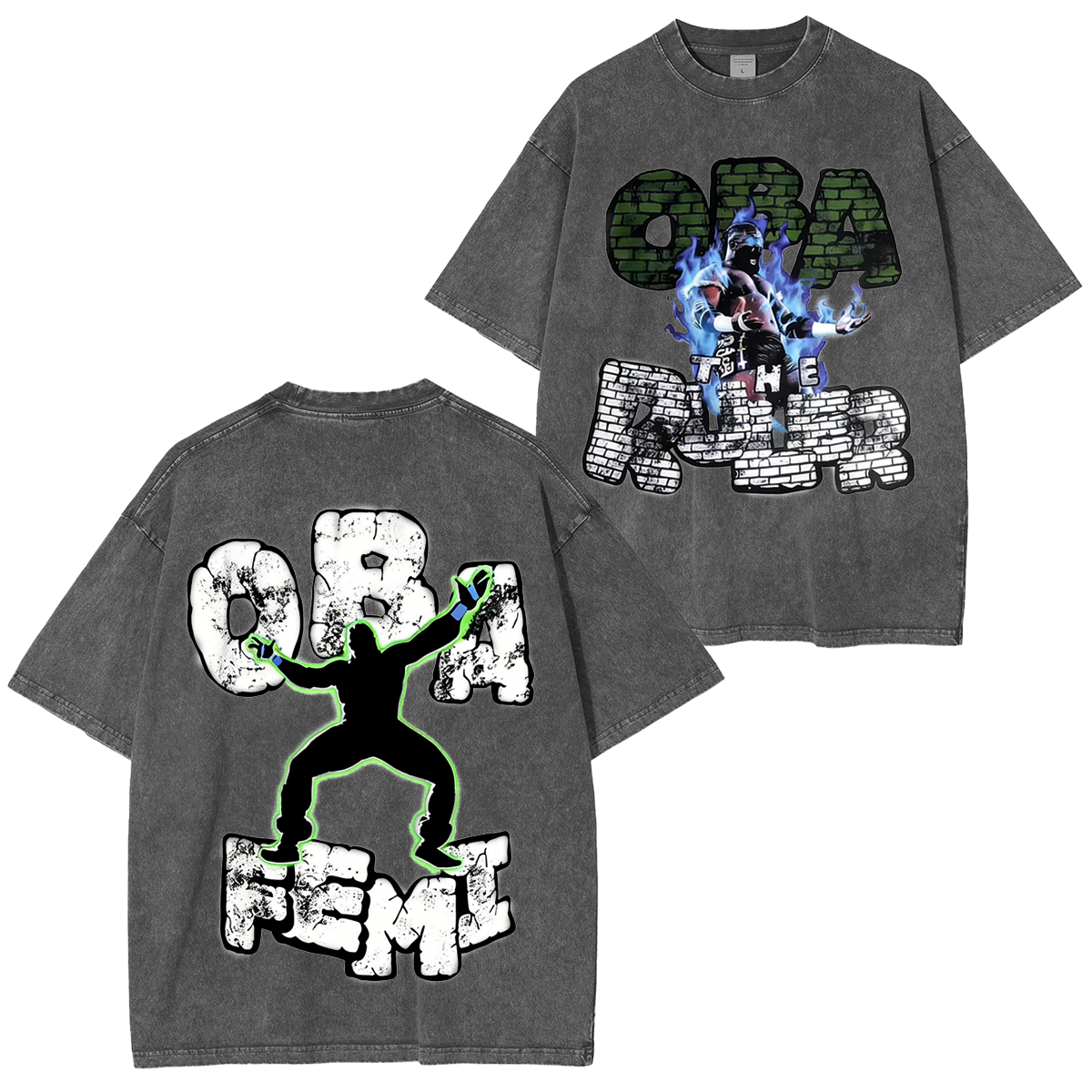 Wrestling Obafemi Washed T-shirt/Crewneck/Hoodie