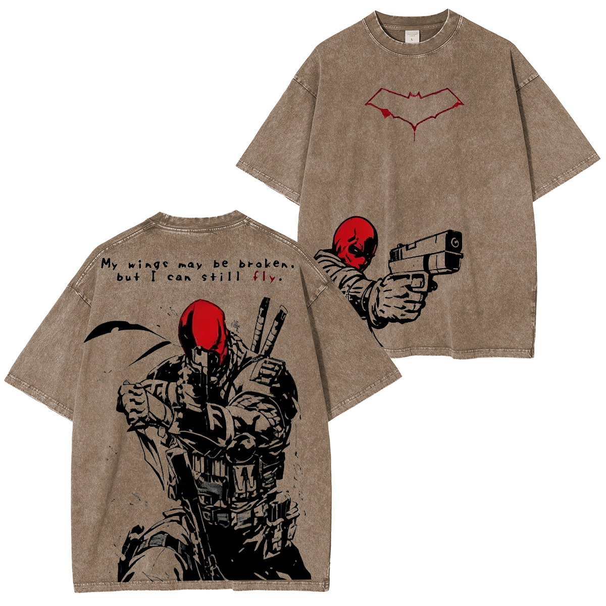Red Hood Washed T-shirt