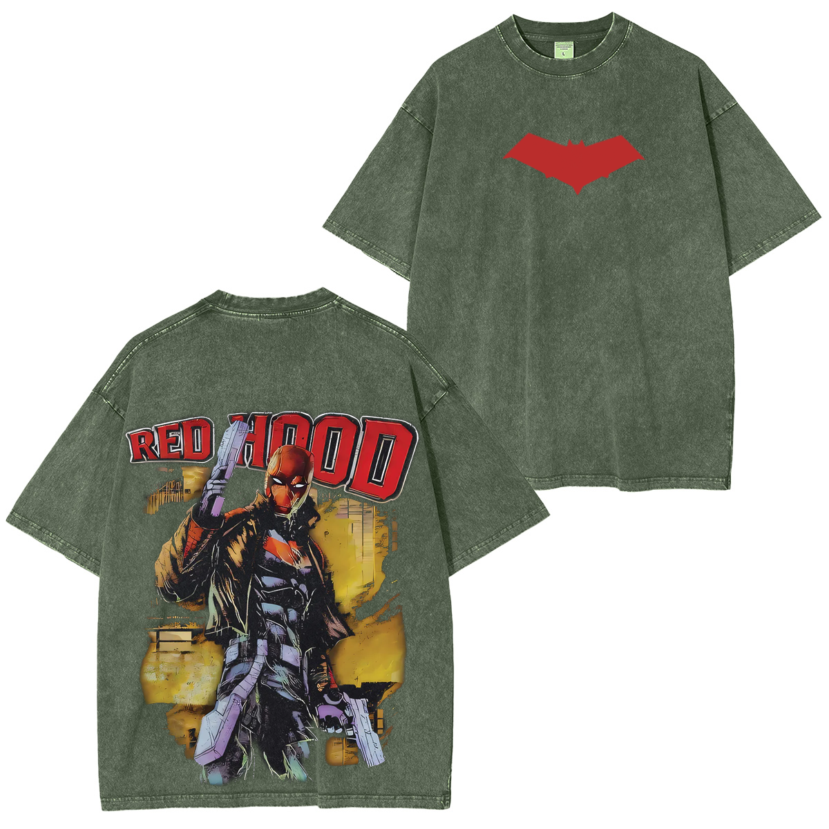 Red Hood Jason Todd Washed T-shirt/Crewneck/Hoodie