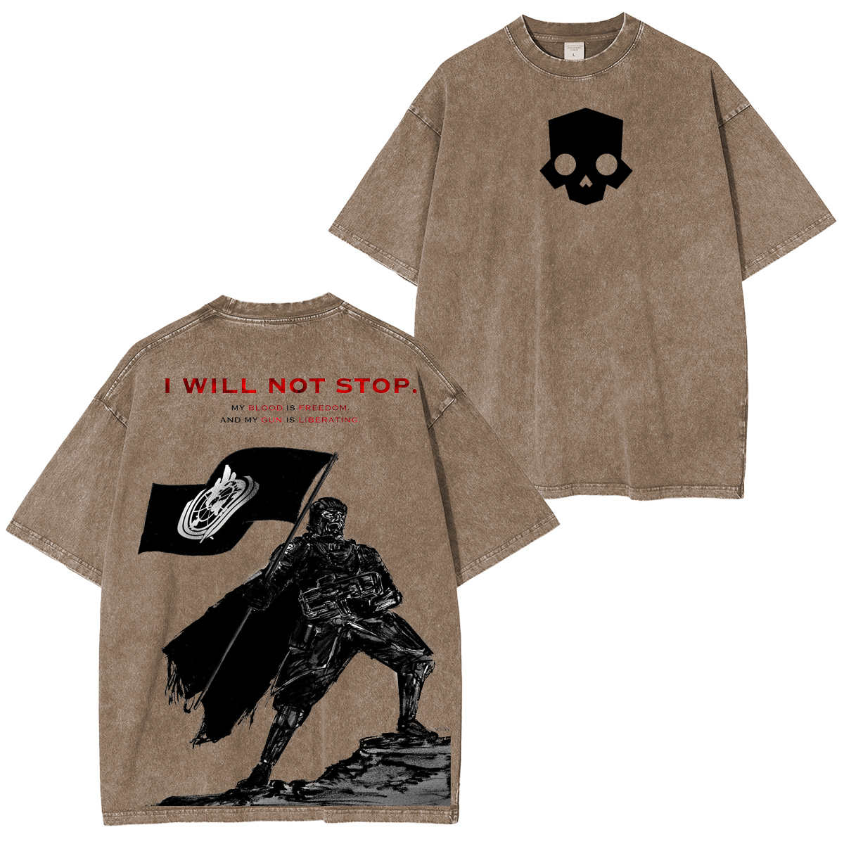 Helldivers 2 Washed T-shirt/Crewneck/Hoodie