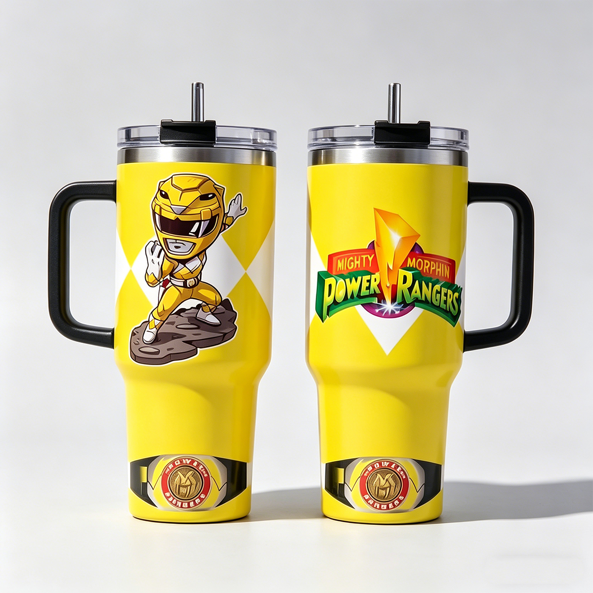 Mighty Morphin Power Rangers Tumbler Cup