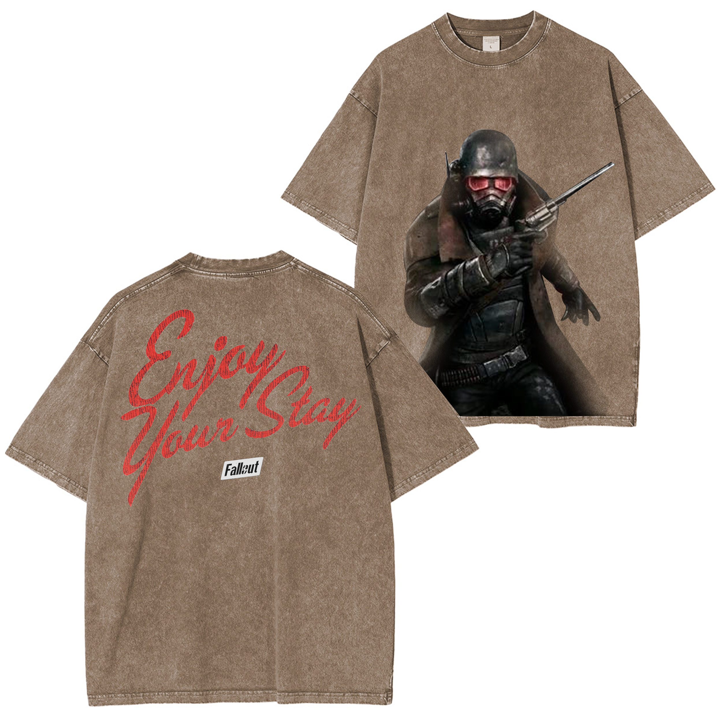 Fallout: New Vegas Vintage Unisex Washed T-Shirt