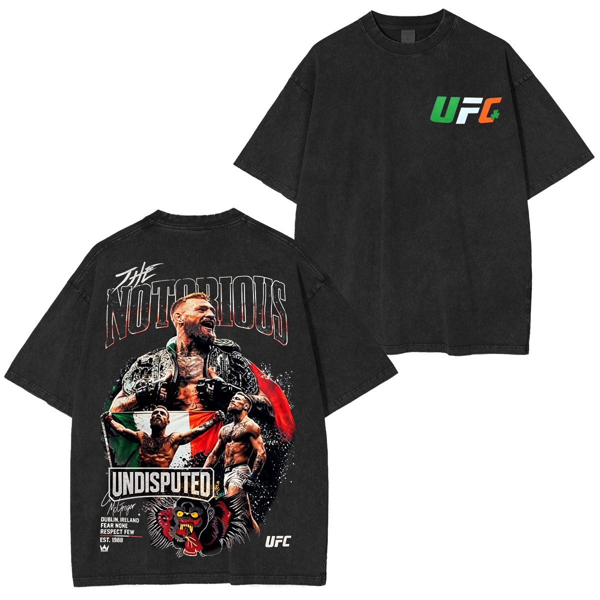 UFC Conor McGregor Washed T-shirt/Crewneck/Hoodie