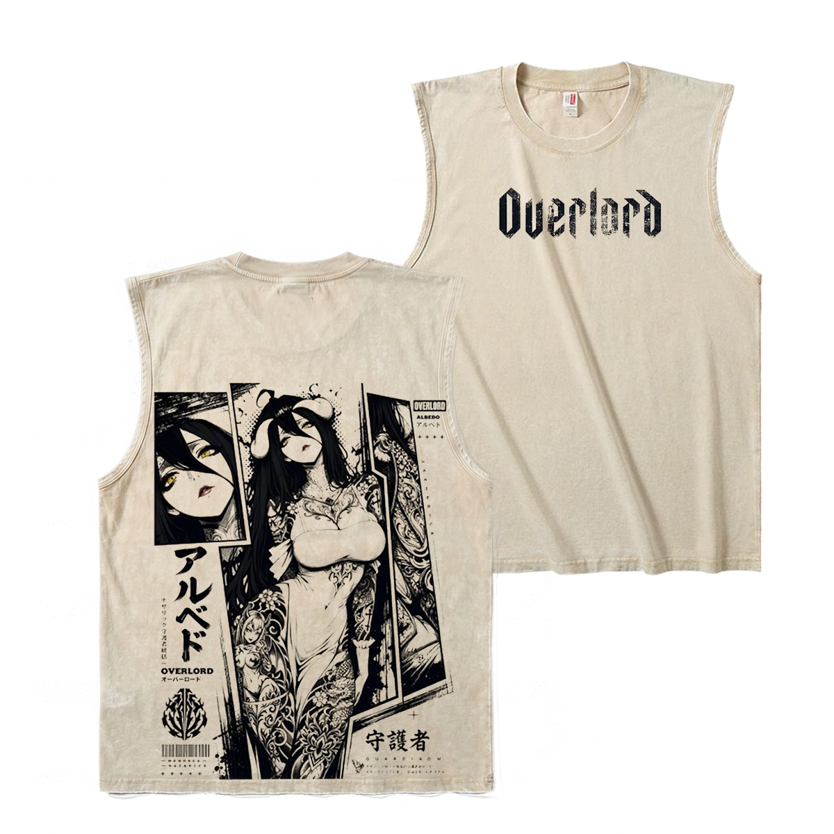 Albedo Overlord Washed Tank Top