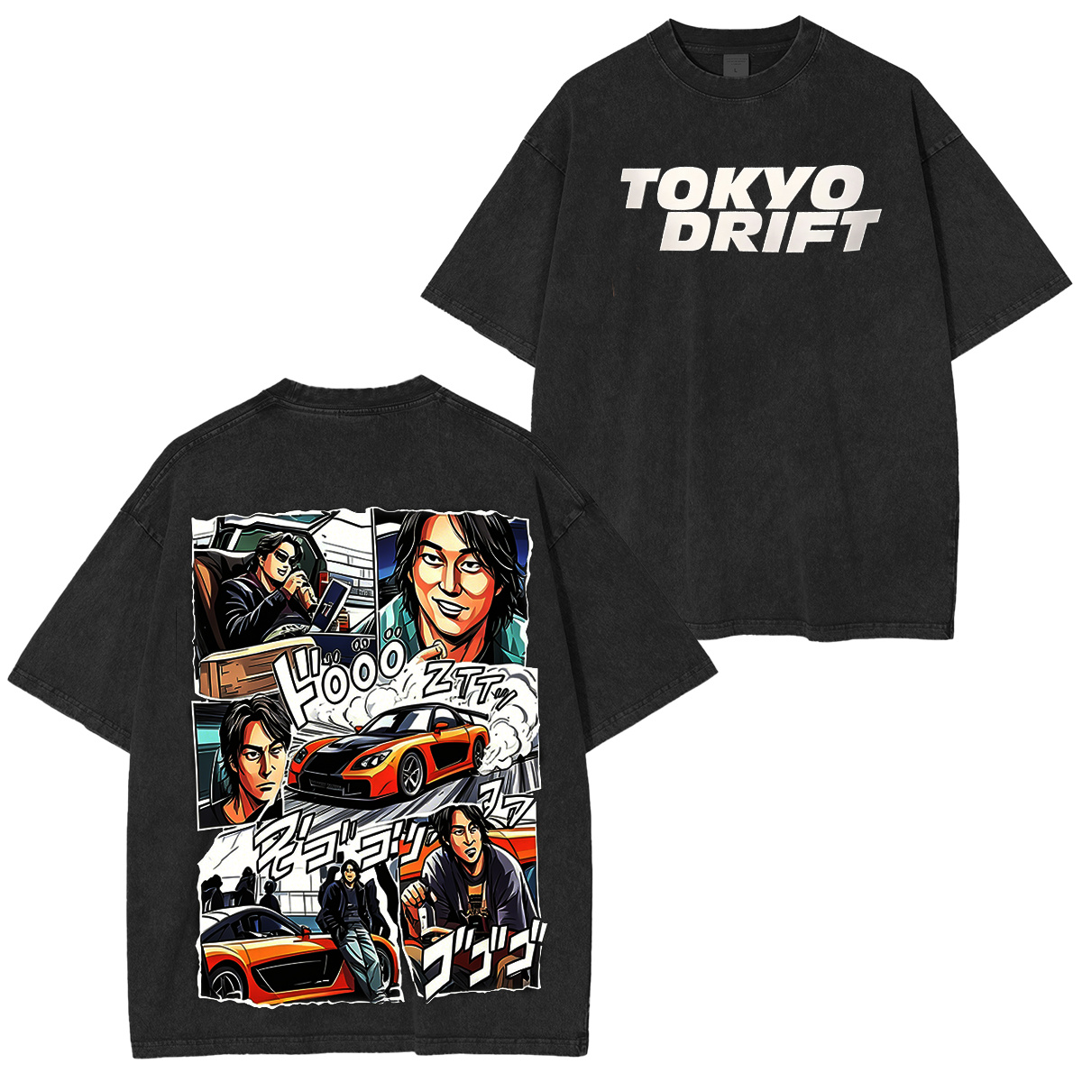 The Fast and the Furious: Tokyo Drift Washed T-shirt/Crewneck/Hoodie