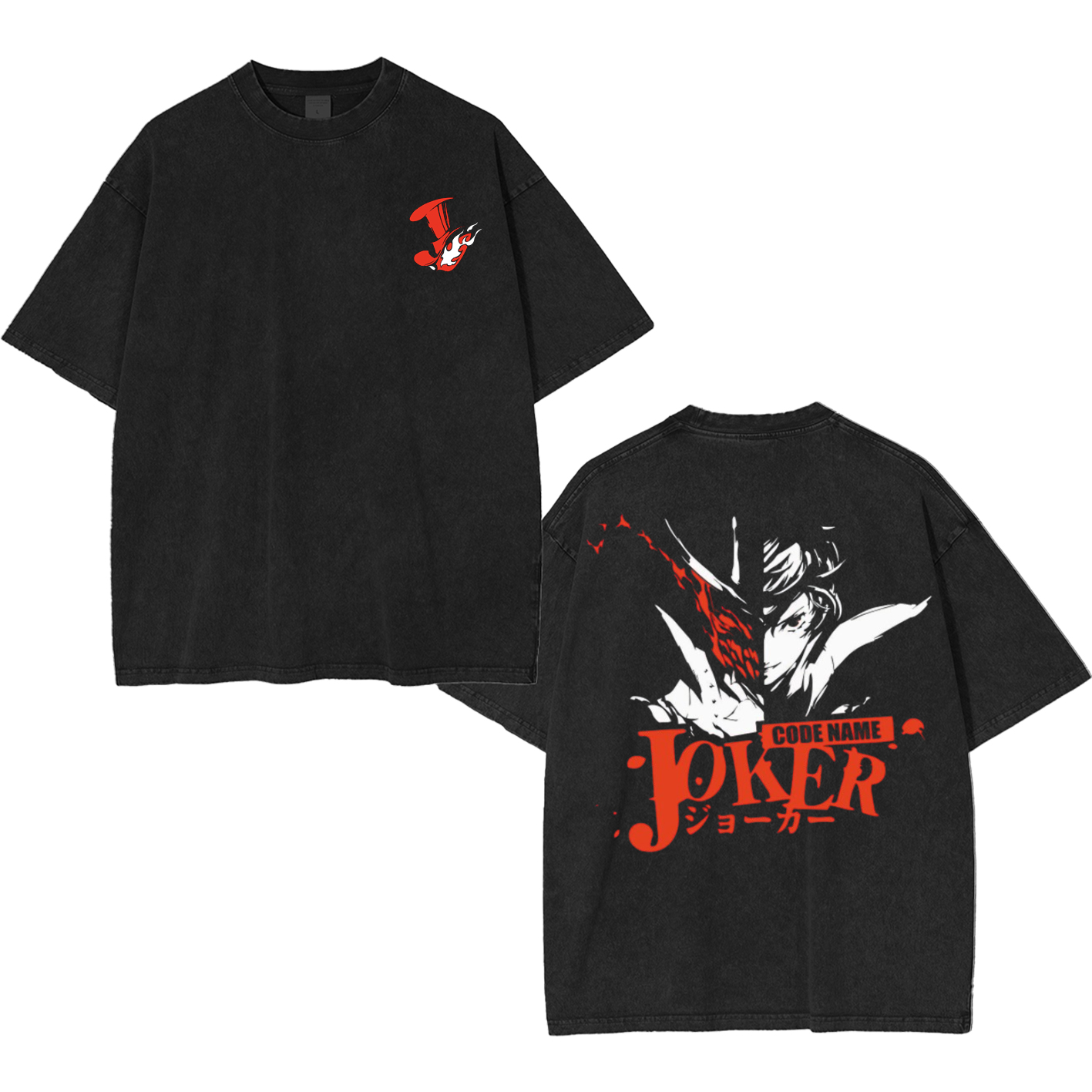 Persona 5 anime Unisex Washed T-Shirt
