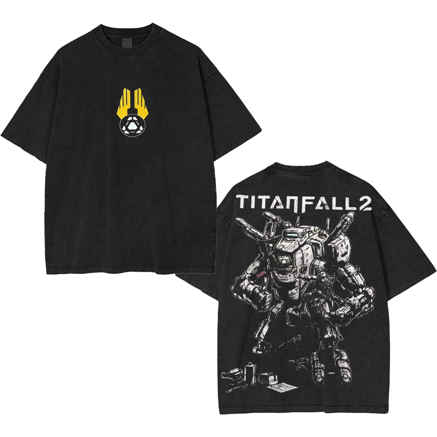 Titanfall 2 Unisex Washed T-shirt/Crewneck/Hoodie