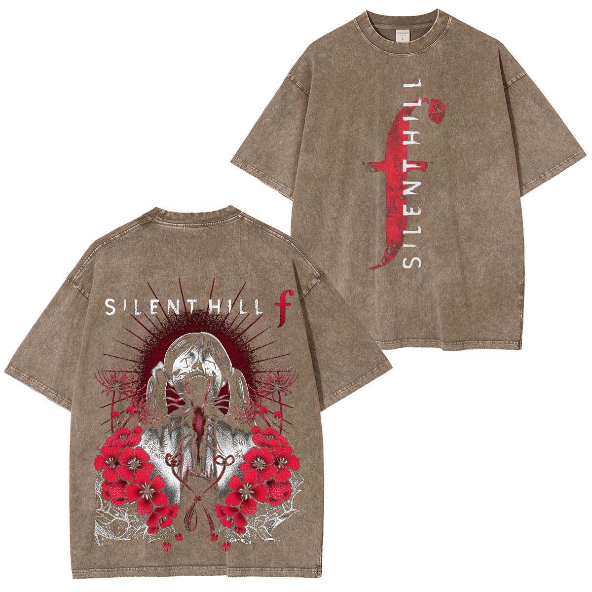 Silent Hill fVintage Washed Unisex T-Shirt