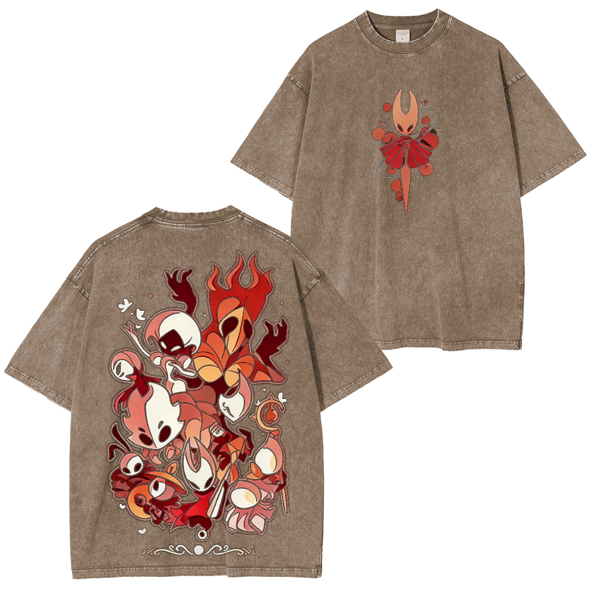 Hornet Hollow Knight Washed Unisex T-Shirt