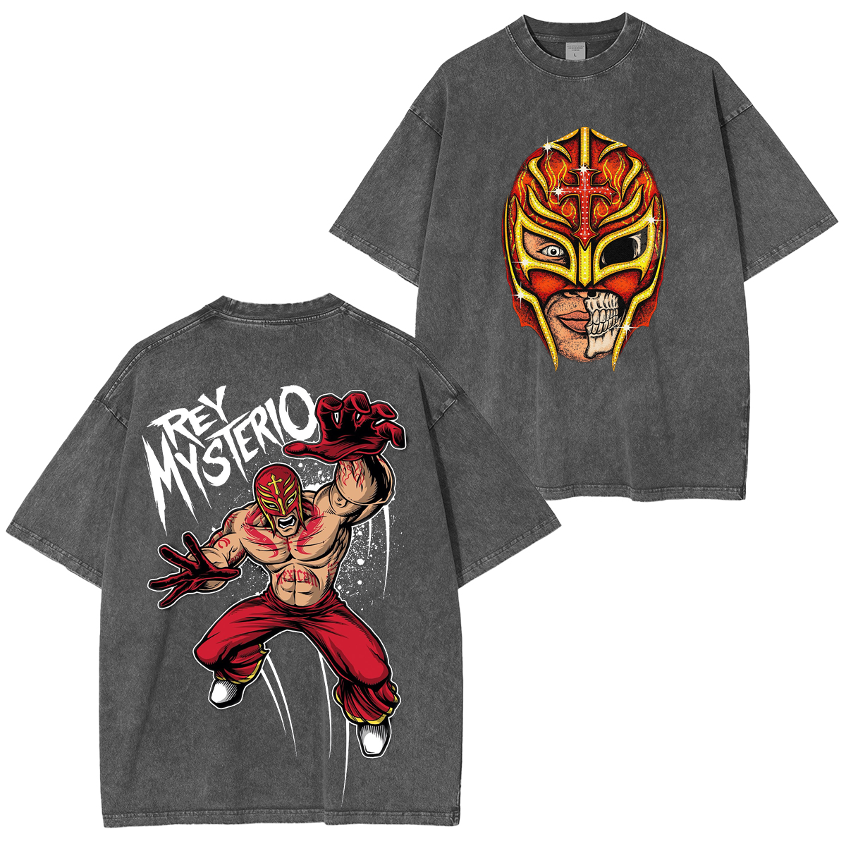 Rey Mysterio Vintage Washed Unisex T-Shirt