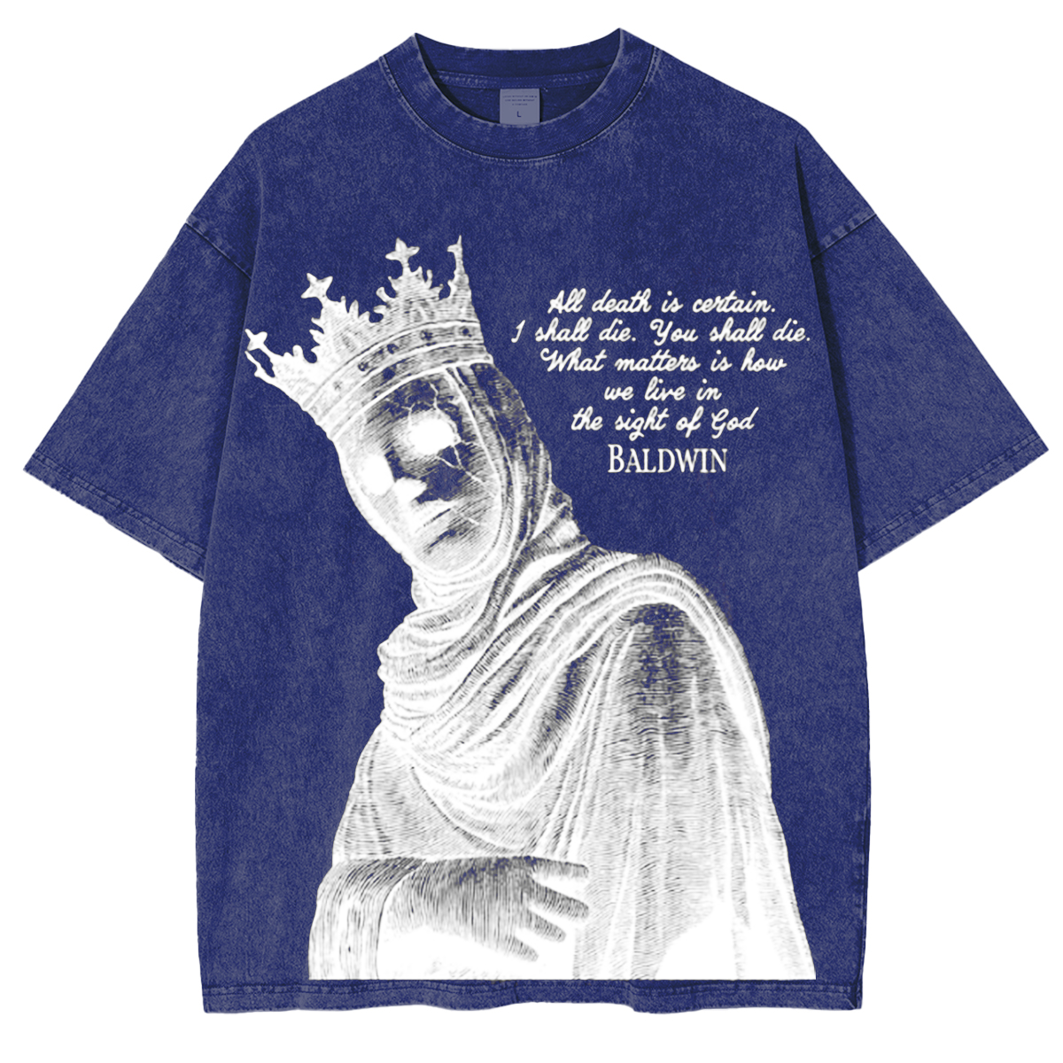 Baldwin Crusader Vintage Washed Unisex T-Shirt