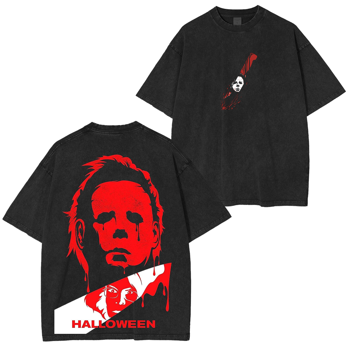 Michael Myers Vintage Washed Unisex T-Shirt