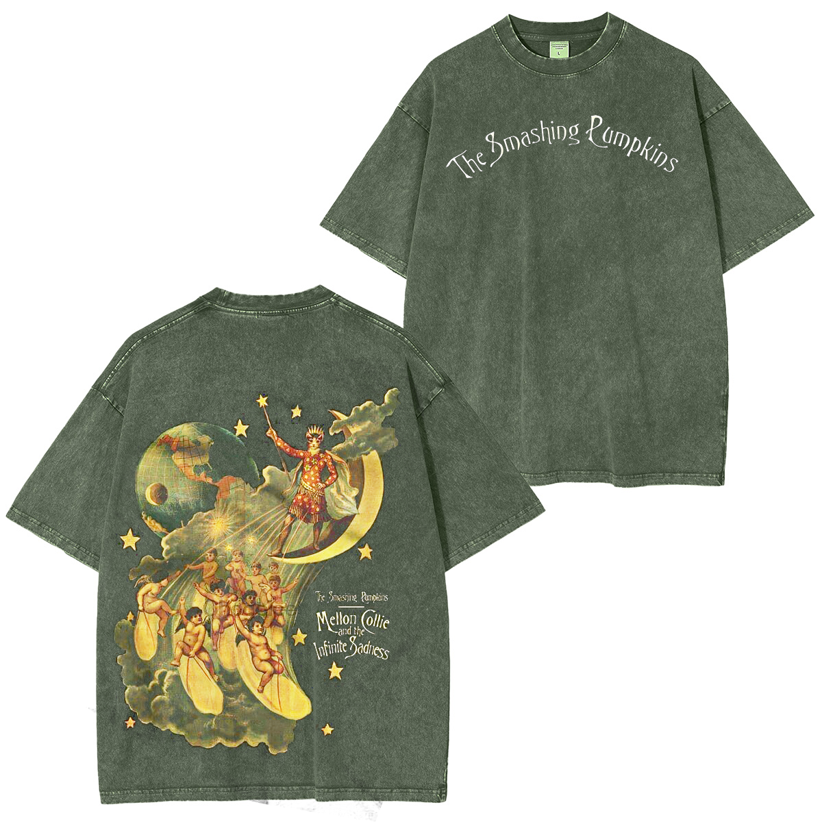 The Smashing Pumpkins Vintage Washed Unisex T-Shirt