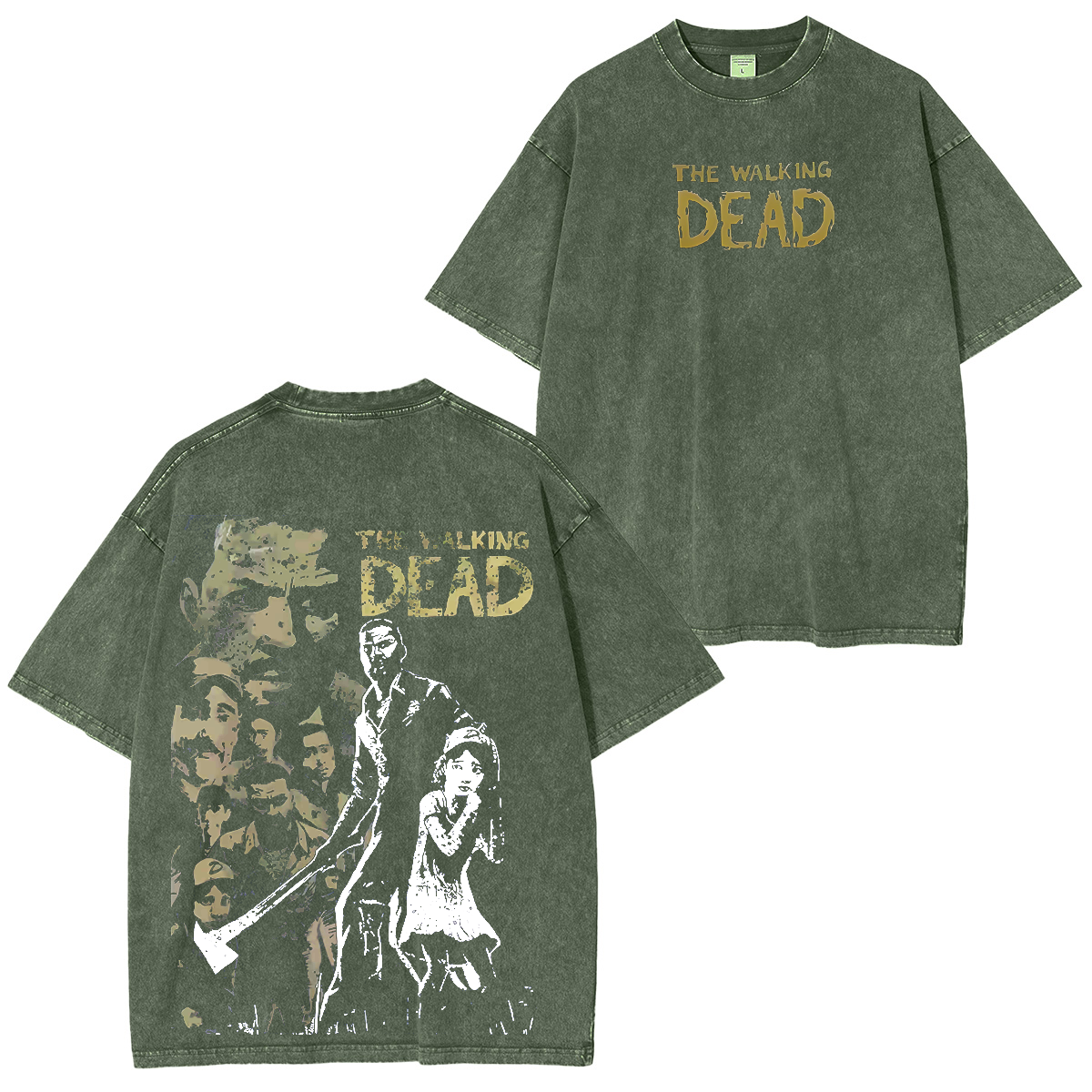 The Walking Dead Vintage Washed Unisex T-Shirt