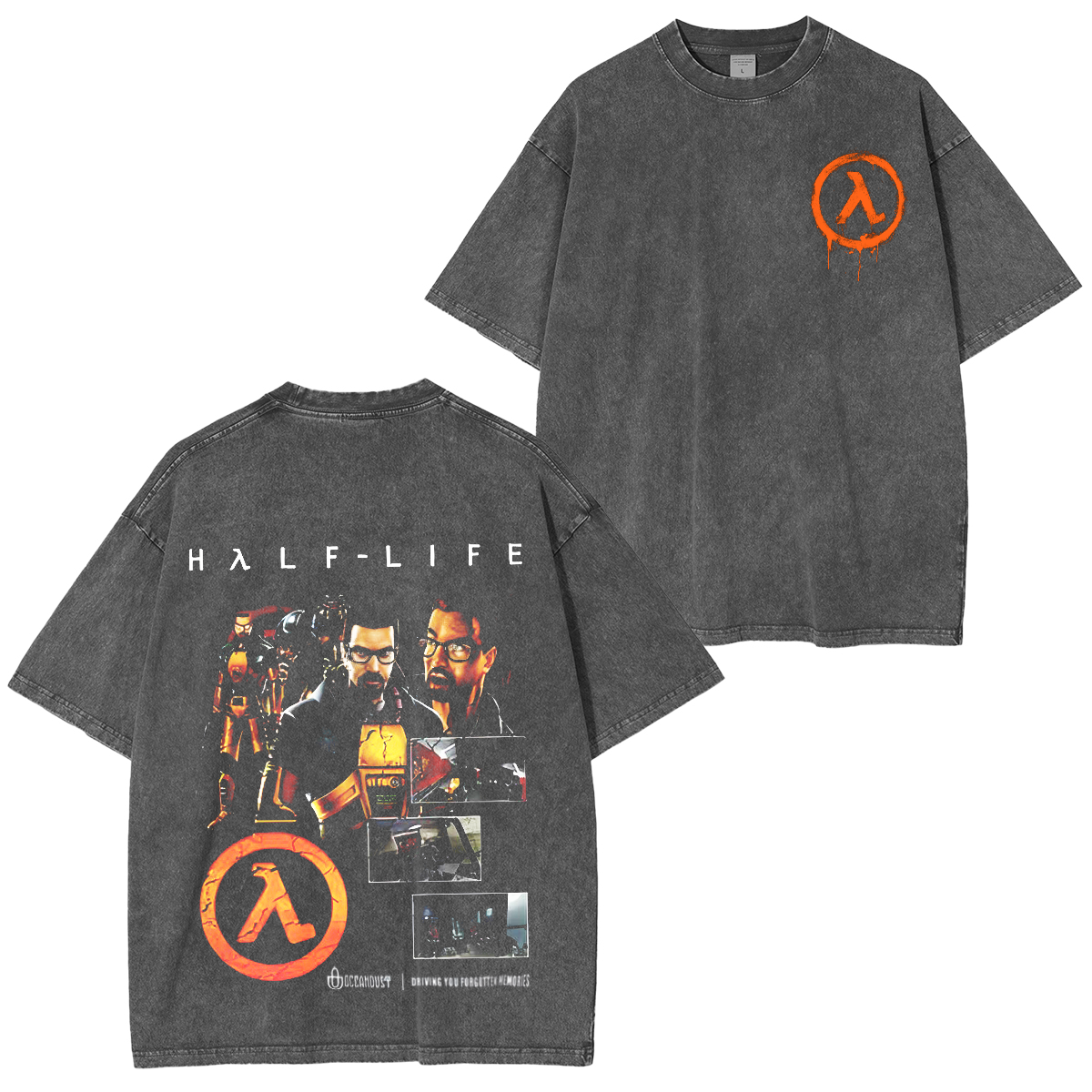Halflife2 Vintage Washed Unisex T-Shirt